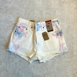 Levi's 501 Tie Dye Shorts